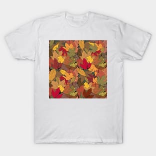 Colorful autumn leaves T-Shirt